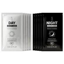 Sample Sada zubnej pasty DuoLife Day & Night Beauty Car -Day & 1x3ml Night