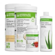 sada Formula 1 - 780g, PDM vegan, Aloe 473 ml a Bylinný čaj 51g